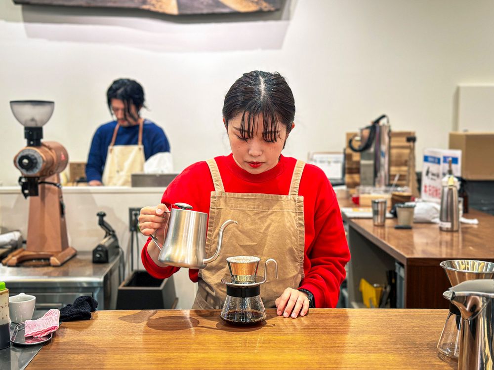 世界最高水準の一杯を丁寧に