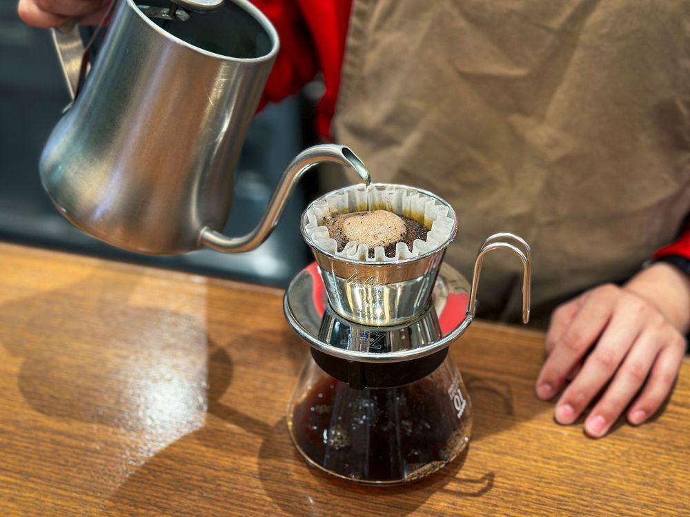 世界最高水準の一杯を丁寧に