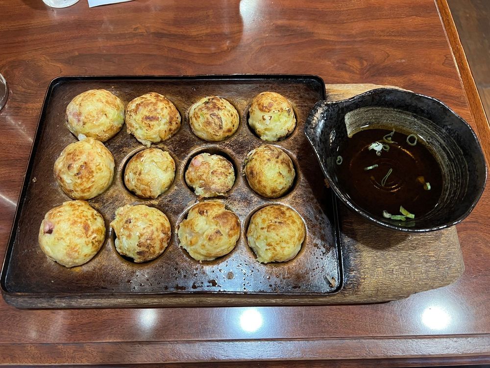 「また食べたくなる」と評判!「寄港地」のふわふわ明石焼き風たこ焼き